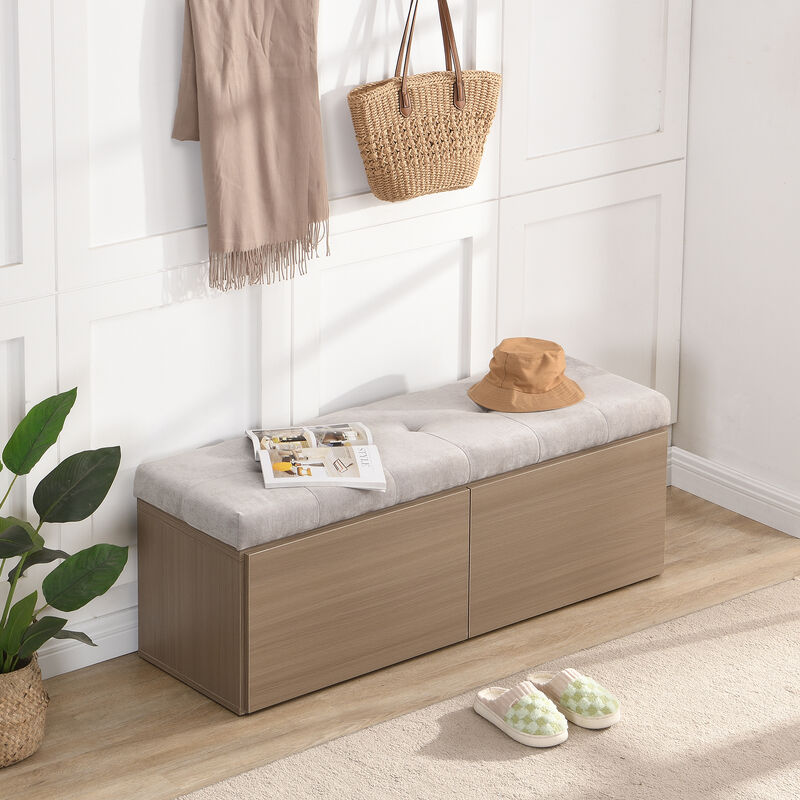 Merax Shoe Storage Bench Entryway Shoe Cabinet