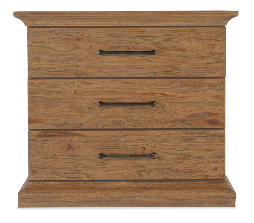 Big Sky Three Drawer Nightstand