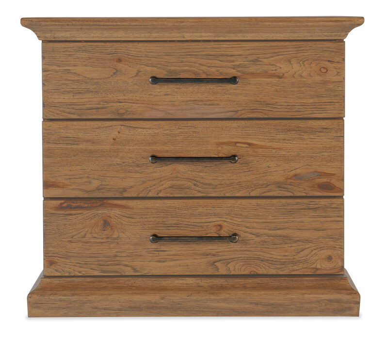 Big Sky Three Drawer Nightstand