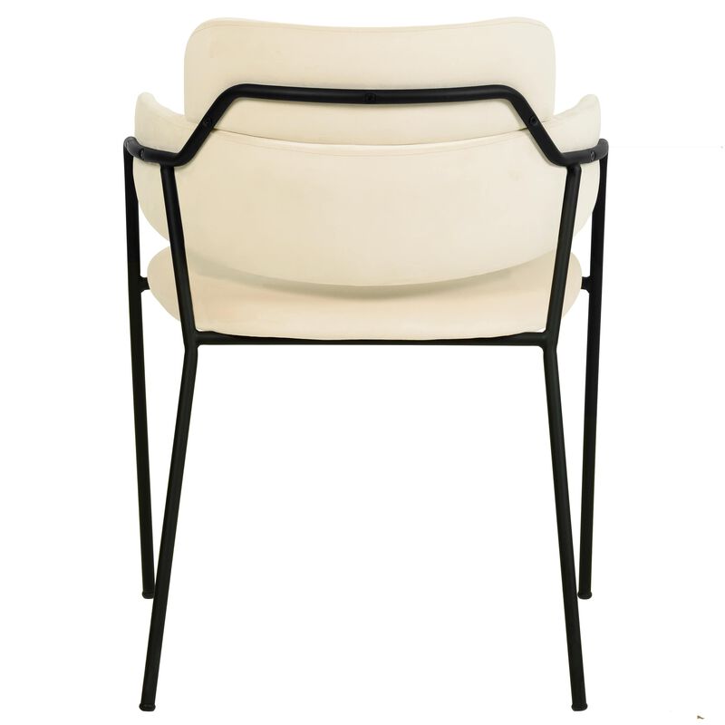 LeisureMod Axis Collection Modern Dining Chair