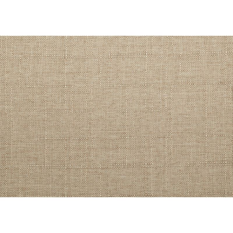 Modern Home Furniture Fabric Upholstered 1pc Accent Chair Cushion Back and Seat Walnut Finish Solid Rubber Wood Furniture