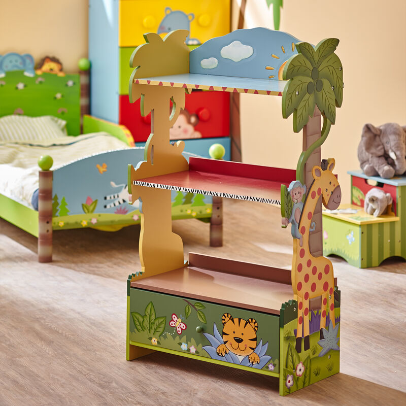 Fantasy Fields - Toy Furniture -Sunny Safari Bookshelf