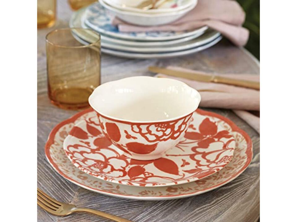 Lenox Butterfly Meadow Cottage 4Pc Bowls, 2.65, Multi
