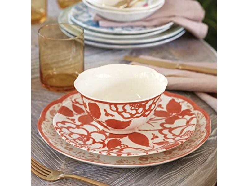 Lenox Butterfly Meadow Cottage 4Pc Bowls, 2.65, Multi