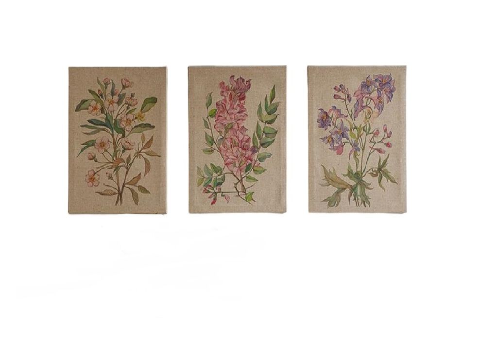 Belen Kox Garden Charm Linen Canvas Art Set, Belen Kox