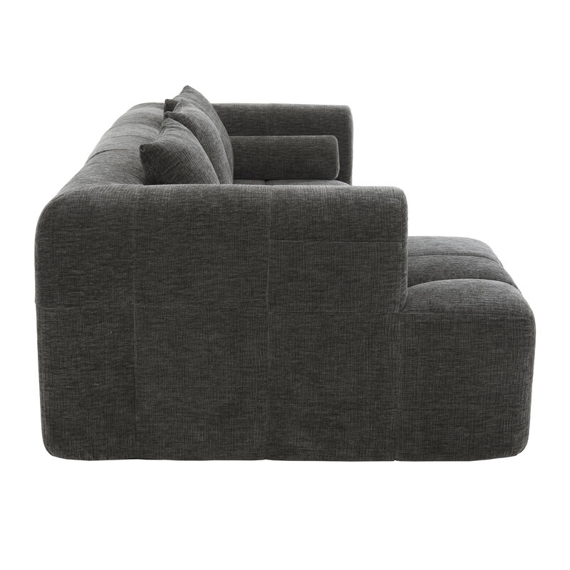 Merax Full-Compressed Sofa Modular Sectional Sofa