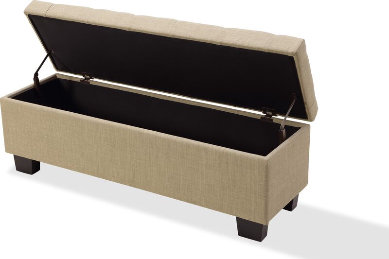 Levi Tufted Storage Bench
