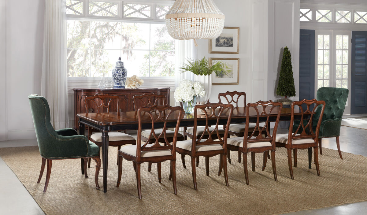 Charleston Rectangle Leg Dining Table