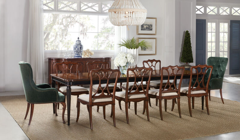Charleston Rectangle Leg Dining Table