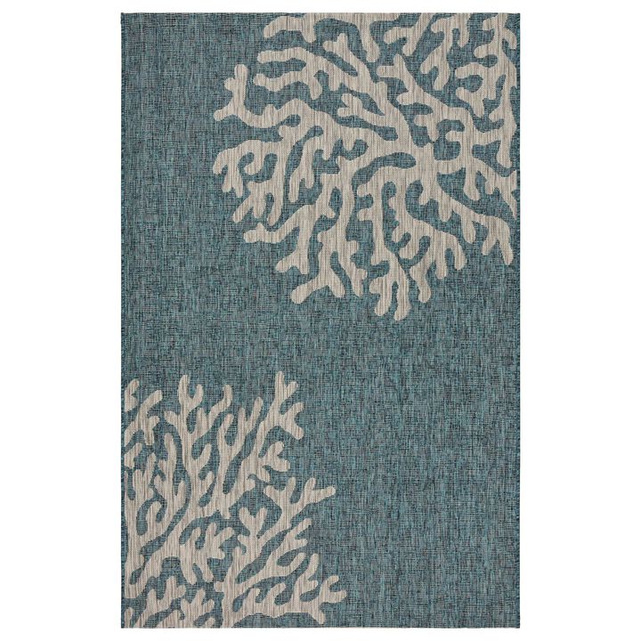 Reef Rectangular Outdoor Area Throw Rug