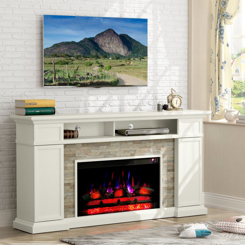FESTIVO 70" Extra-Wide Freestanding Electric Fireplace