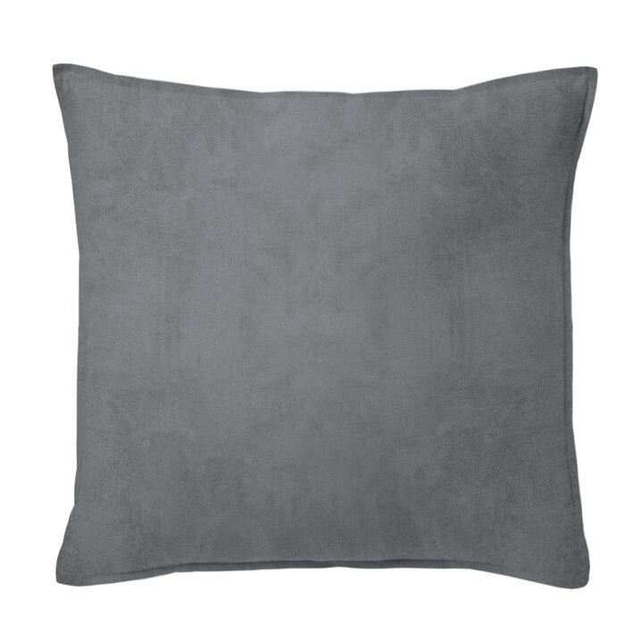 6ix Tailors Fine Linens Vanessa Charcoal Decorative Throw Pillows