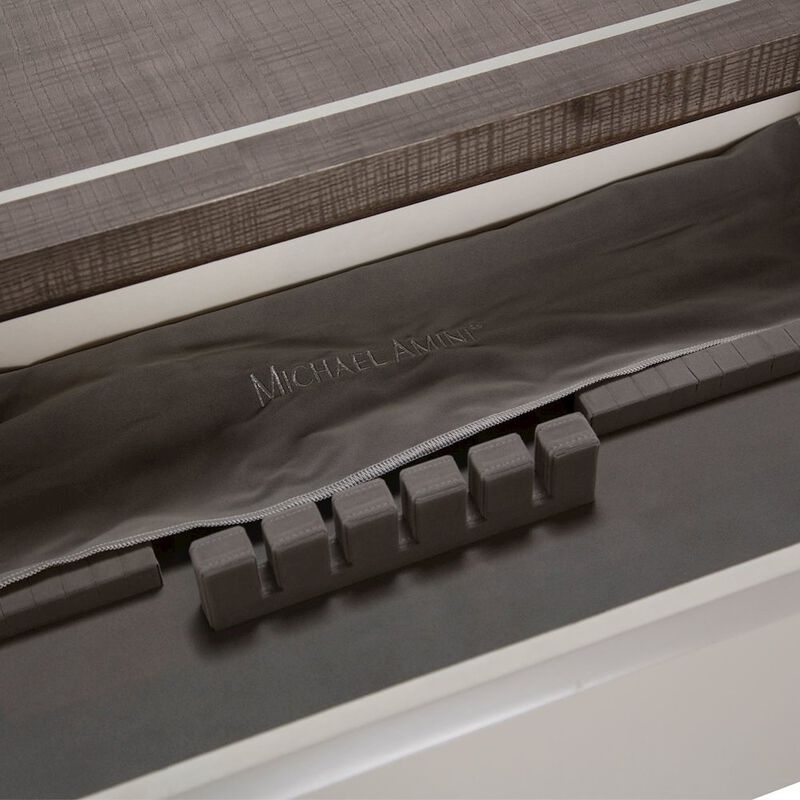 Michael Amini Roxbury Park Sideboard & Mirror - Slate
