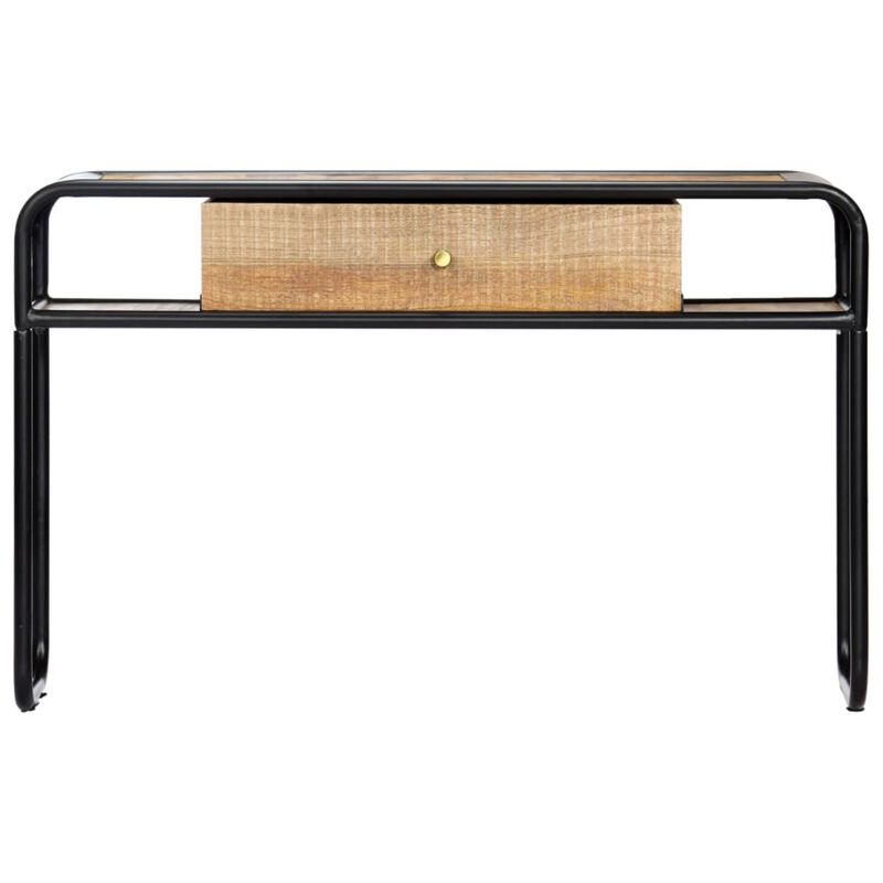 vidaXL Console Table 46.5"x11.8"x29.5" Solid Mango Wood