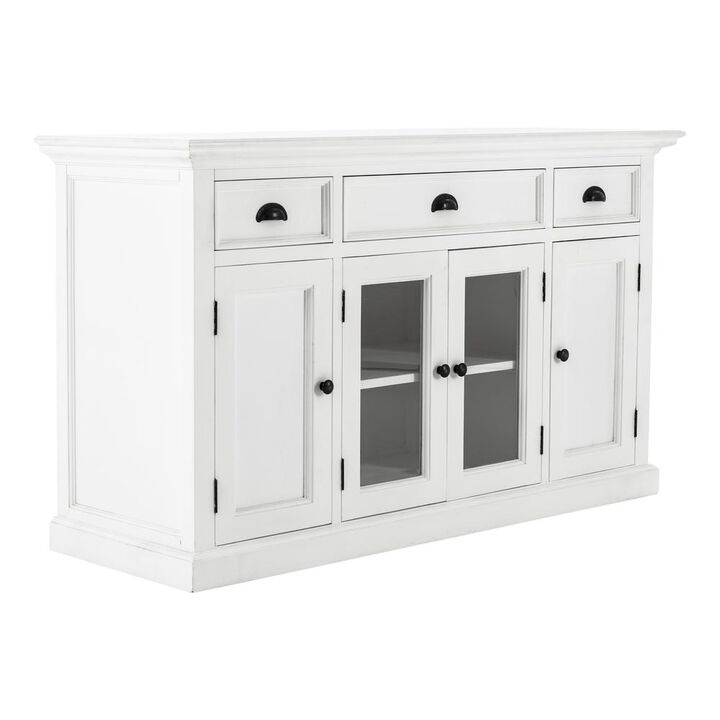 Belen Kox Elegant White Farmhouse Buffet - The Timeless Charm, Belen Kox