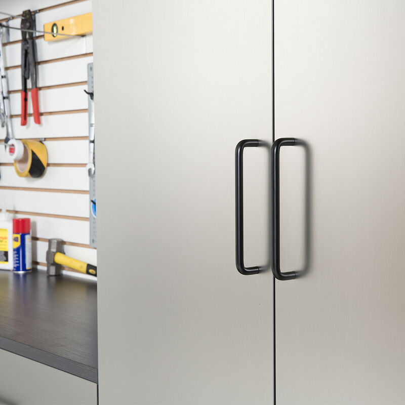 Astro Series 32 in. W x 79 in. H x 20 in. D Metal Wall Mounted Storage Cabinet