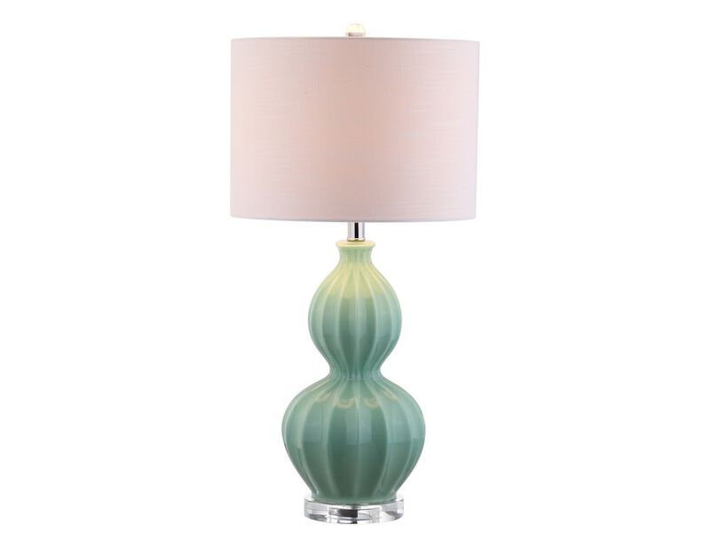Faye Glass LED Table Lamp