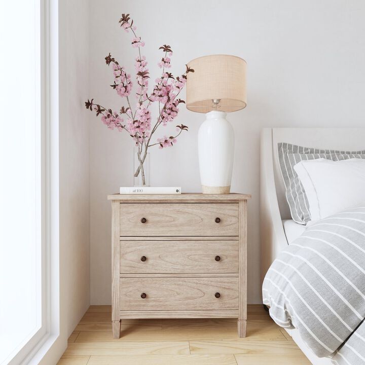 Butler Specialty Flagstaff 3-Drawer Dresser, Natural