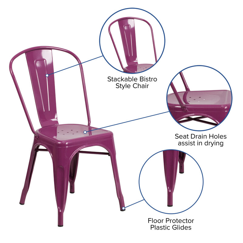 Mint  Metal Chair