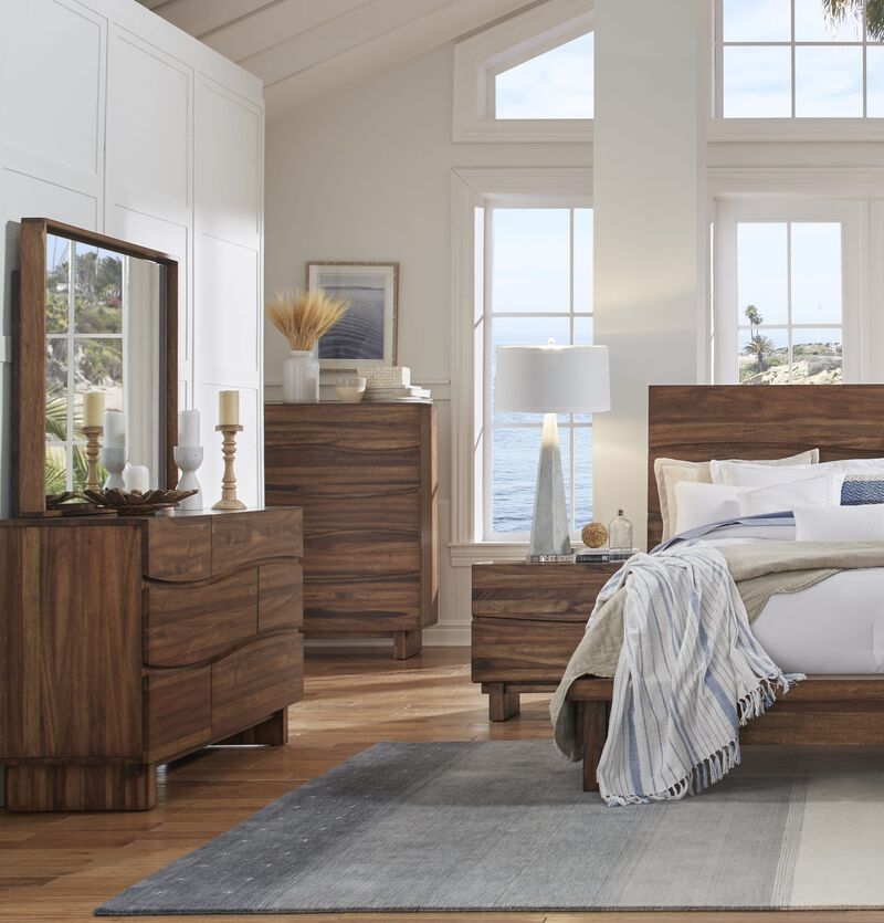 Ocean Six Drawer Solid Wood Dresser