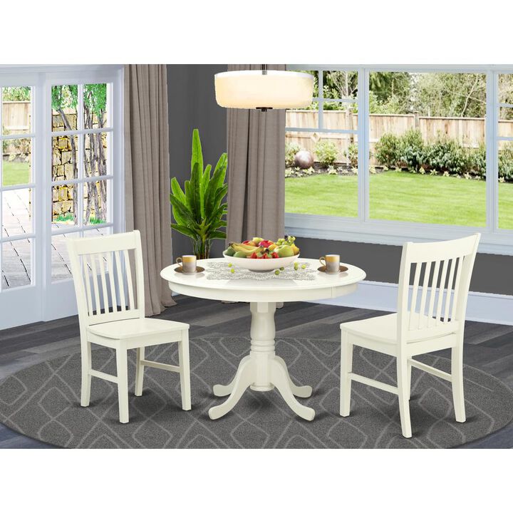 Dining Room Set Linen White