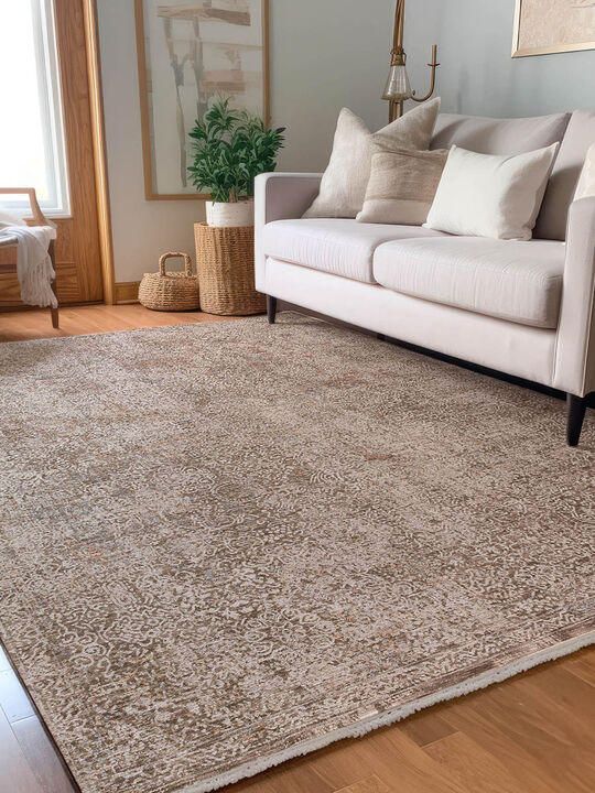 Vienna VI5 Chocolate 20" x 30" Rug