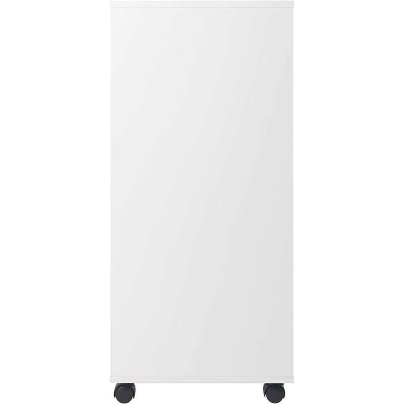 Hivvago Modern Scandinavian Style 7-Drawer Storage Cabinet Chest in White Finish