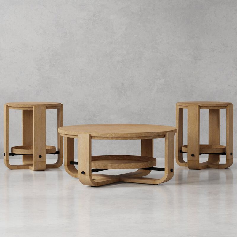 Parker House Furniture Parker House Escape 3 Piece Occasional Table Set