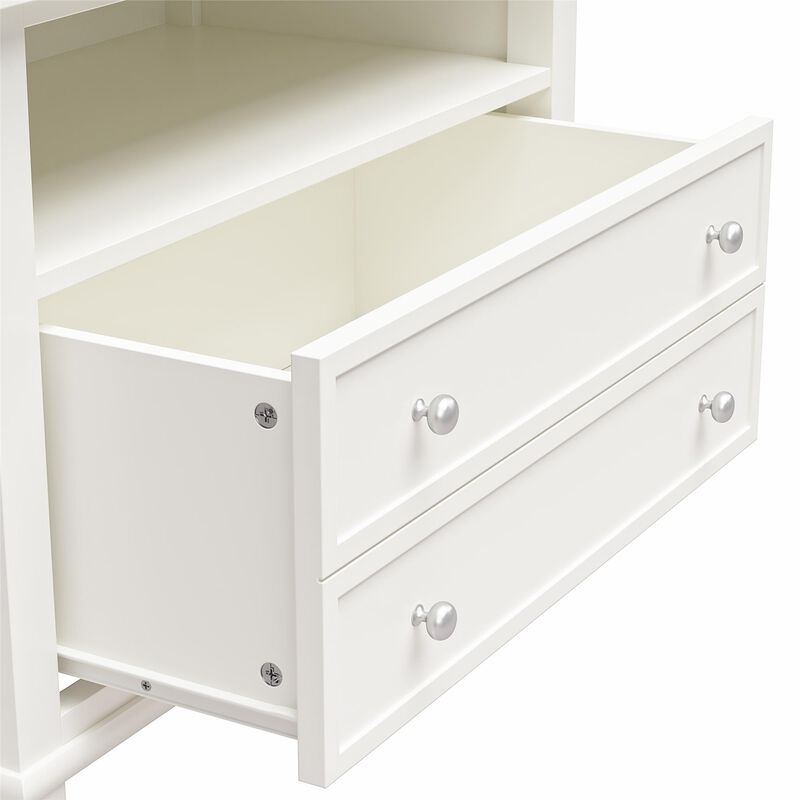 Ameriwood Home Franklin Wide Nightstand with Drawer