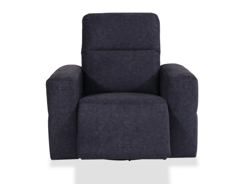 Denim Power Swivel Recliner
