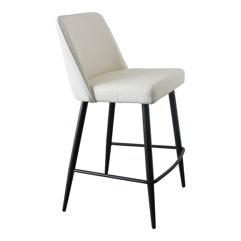 Moe's Home Collection Emelia Counterstool Ivory