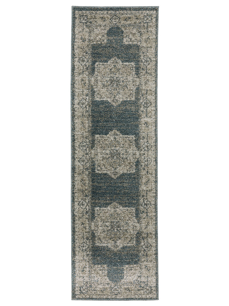 Alton 3'3" x 5' Blue Rug