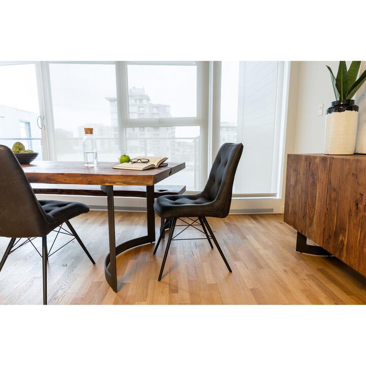 Modern Grey Dining Chairs - Morrison Collection (Set of Two), Belen Kox