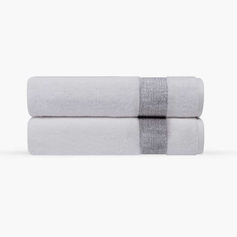 Pera 2 pcs Turkish Bath Sheet Towels Set