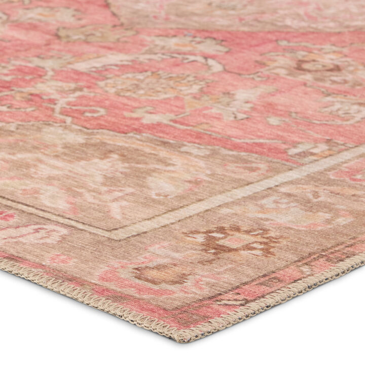 Garcia Cheney Pink 3' x 8' Runner Rug