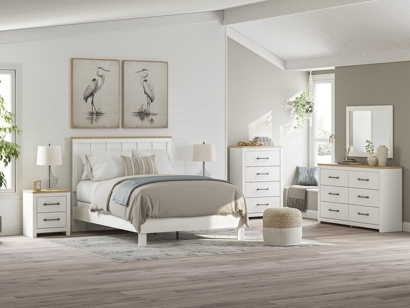 Linnocreek Queen Panel Bed