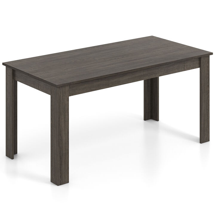 63-Inch Modern Rectangular Dining Table – Sleek Kitchen Table for Contemporary Spaces