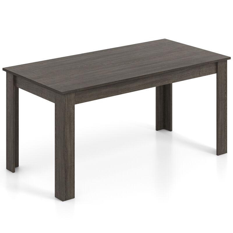 63-Inch Modern Rectangular Dining Table – Sleek Kitchen Table for Contemporary Spaces