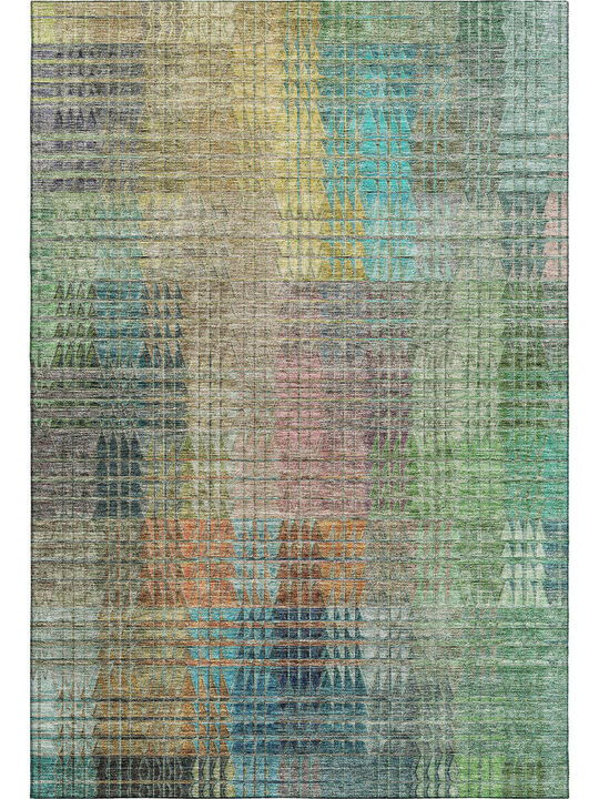 Trevi TV6 Green 3' x 5' Rug