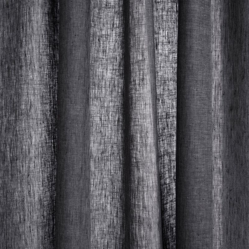 Solino Home 100% Pure Linen Curtain | Linen for Thanksgiving, Christmas
