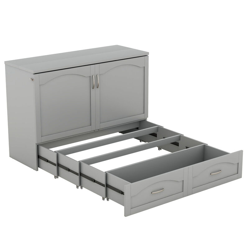 Merax Murphy Bed with Sockets and USB Ports