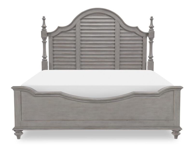 Kingston Louvered King Poster Bed