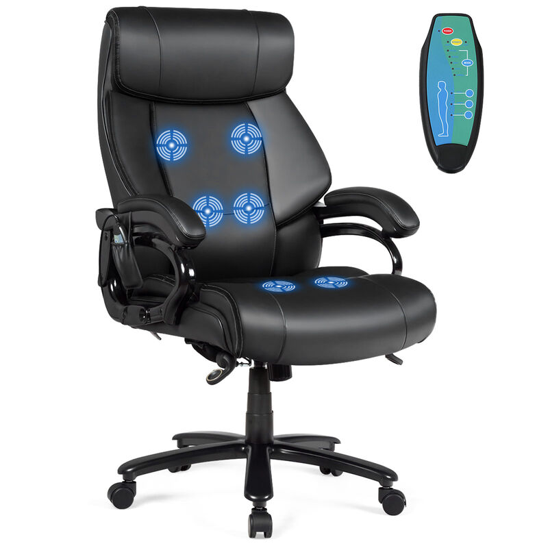 400lb PU Leather Massage Office Chair