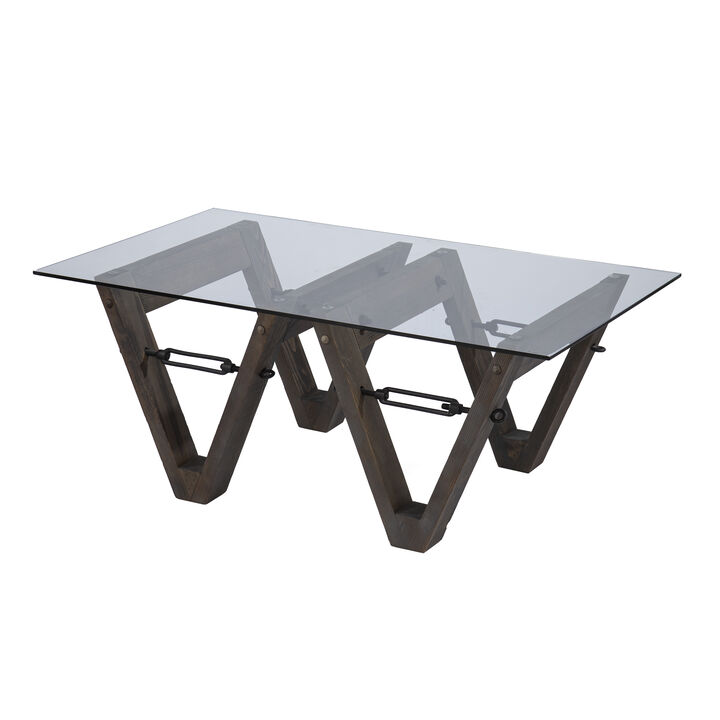 Remi Reclaimed Wood Cocktail Table