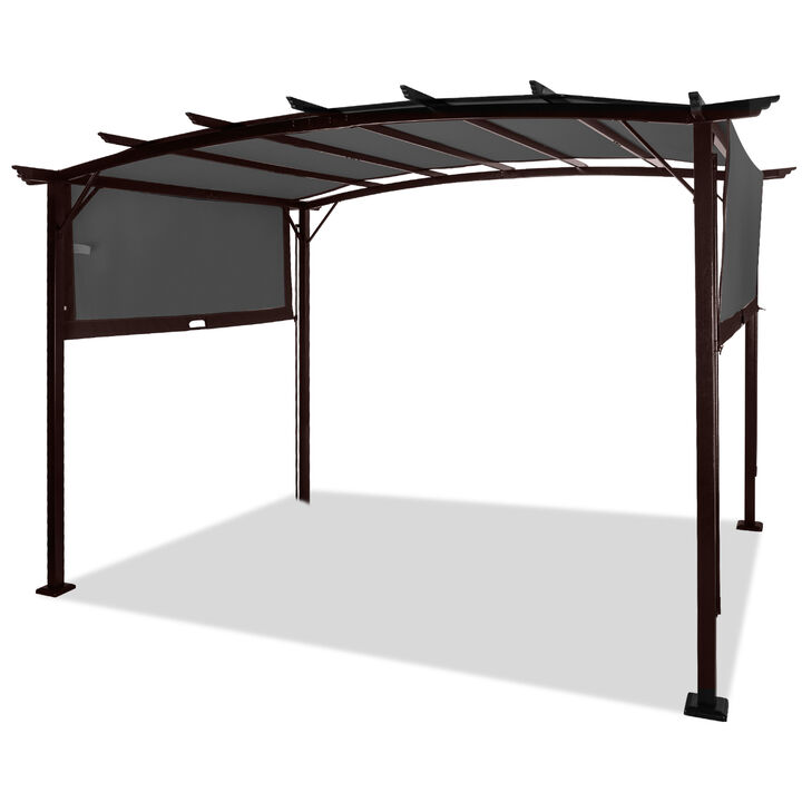 Freestanding Outdoor Rectangular Pergola for Backyard, Deck, and Patio