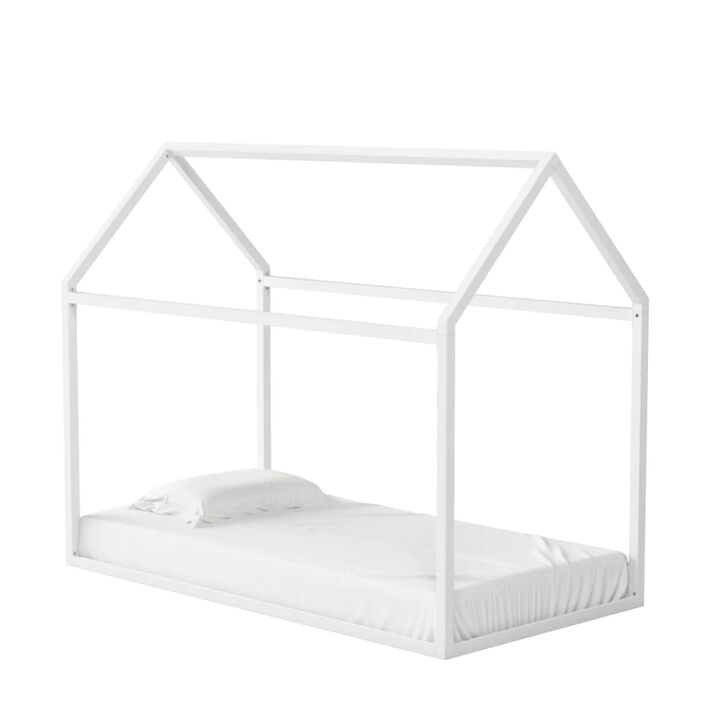 Little Seeds Skyler Metal Montessori House Bed