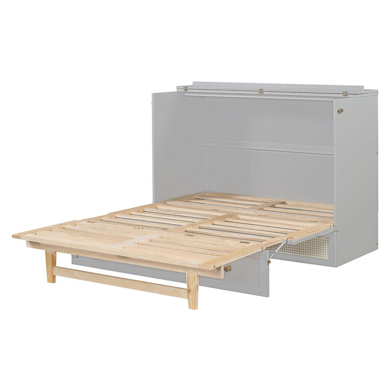 Merax Murphy Bed with Large Drawers