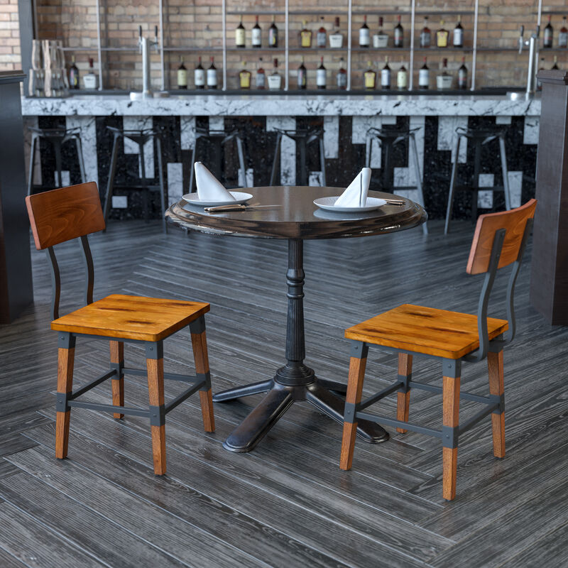 Wood Restaurant Chairs