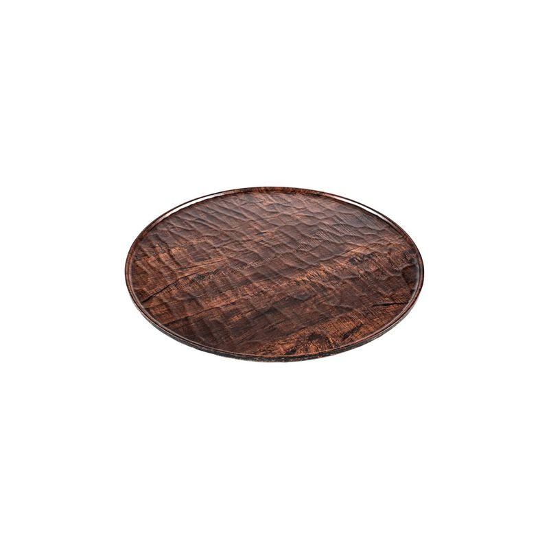 Turgla Composite dia.13.75" Round Brown Composite Plate