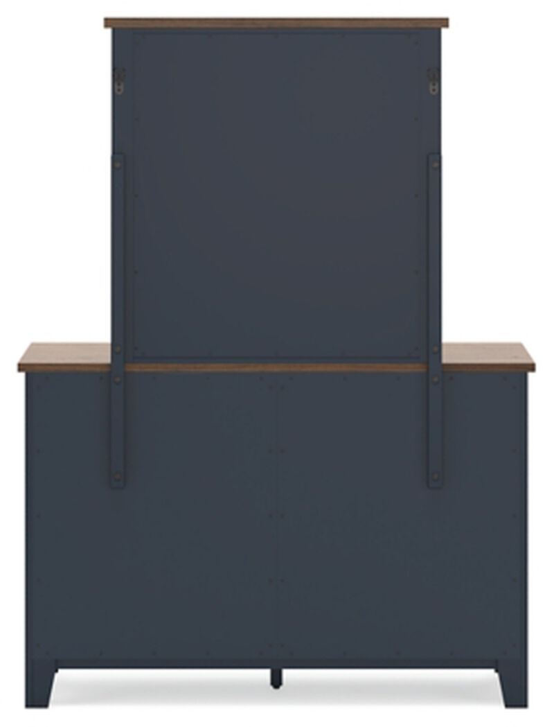 Landocken Dresser and Mirror